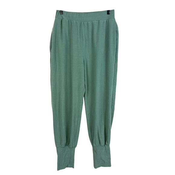 Walter Baker Womens Devon Joggers High Rise 27” Green - Size L - Picture 1 of 10